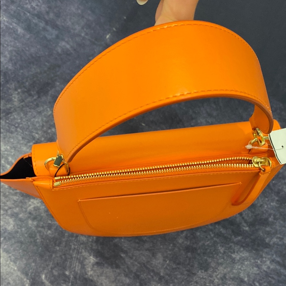 Wandler Vibrant Orange Shoulder Bag - Picture 3 of 9
